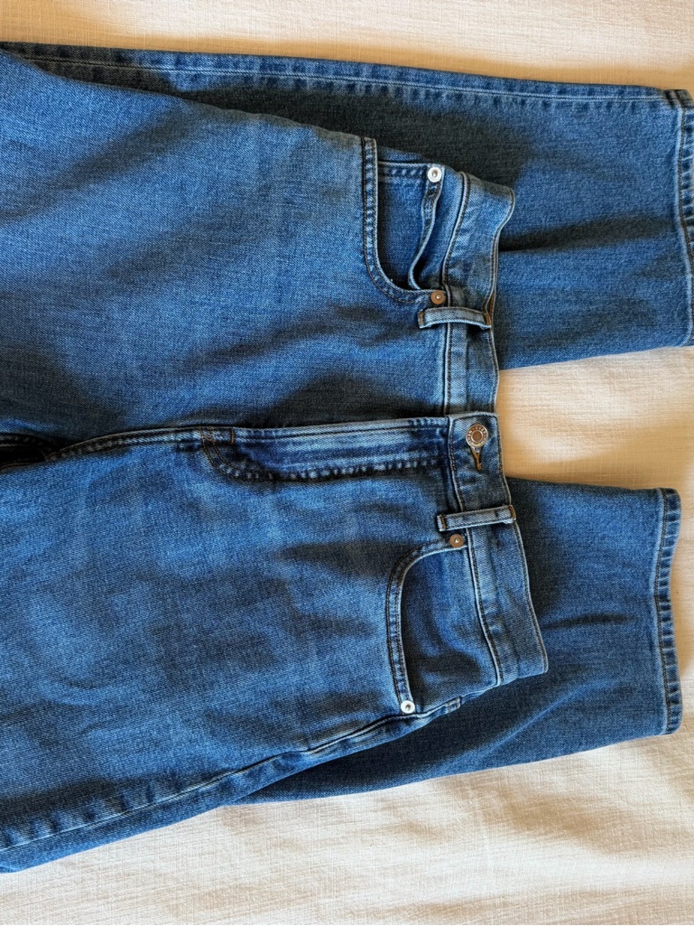 Everlane Blue High-Rise Denim Jeans